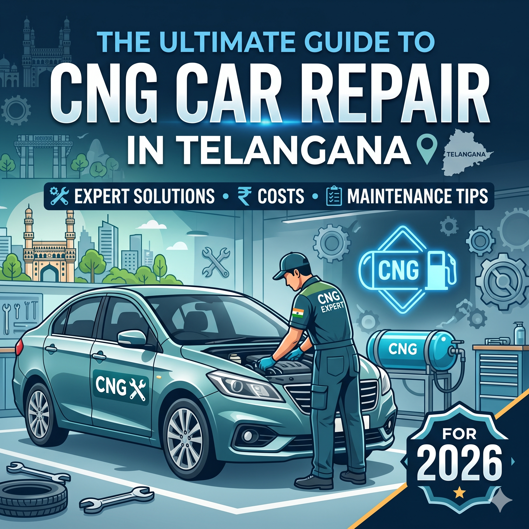 Ultimate Guide to CNG Car Repair in Telangana: Expert Solutions, Costs, and Maintenance Tips for 2026
