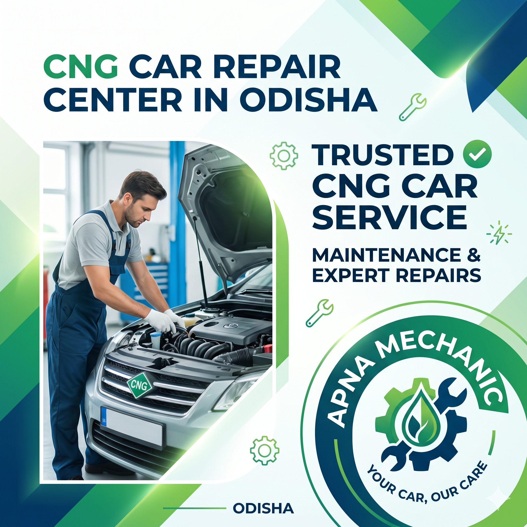 CNG Car Repair Center in Odisha: Trusted CNG Car Service, Maintenance & Expert Repairs by Apna Mechanic