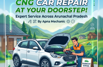 CNG Car Repair at Home in Arunachal Pradesh – Expert Doorstep CNG Car Service by Apna Mechanic