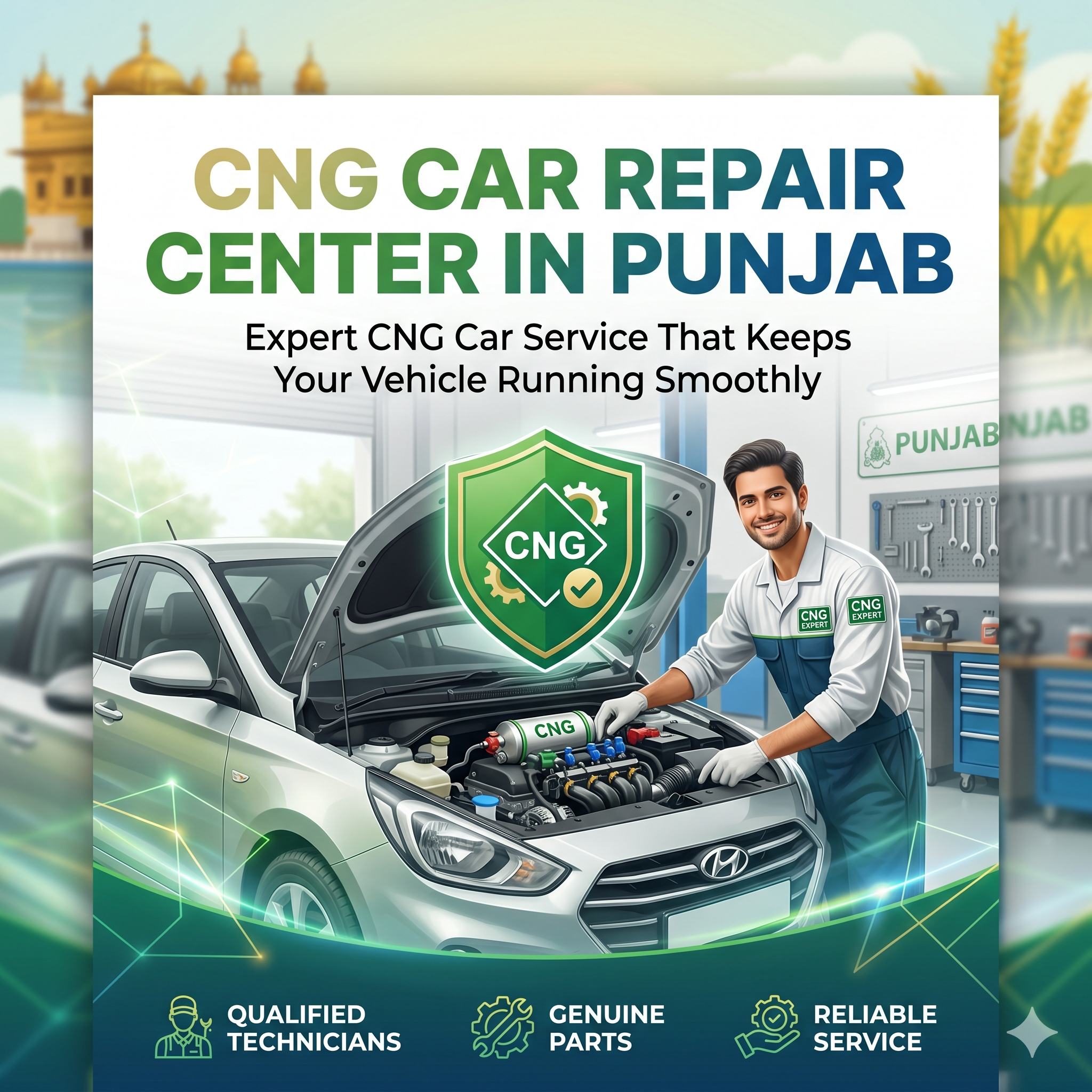 CNG Car Repair Center in Punjab: Expert CNG Car Service That Keeps Your Vehicle Running Smoothly