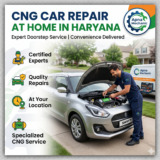 CNG Car Repair at Home in Haryana – Expert Doorstep CNG Car Service by Apna Mechanic