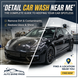 Detail Car Wash Near Me: The Complete Guide to Keeping Your Car Spotless