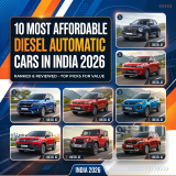 10 Most Affordable Diesel Automatic Cars in India 2026