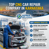 Top CNG Car Repair Company in Karnataka – Why More Car Owners Trust Apna Mechanic for Reliable CNG Vehicle Service