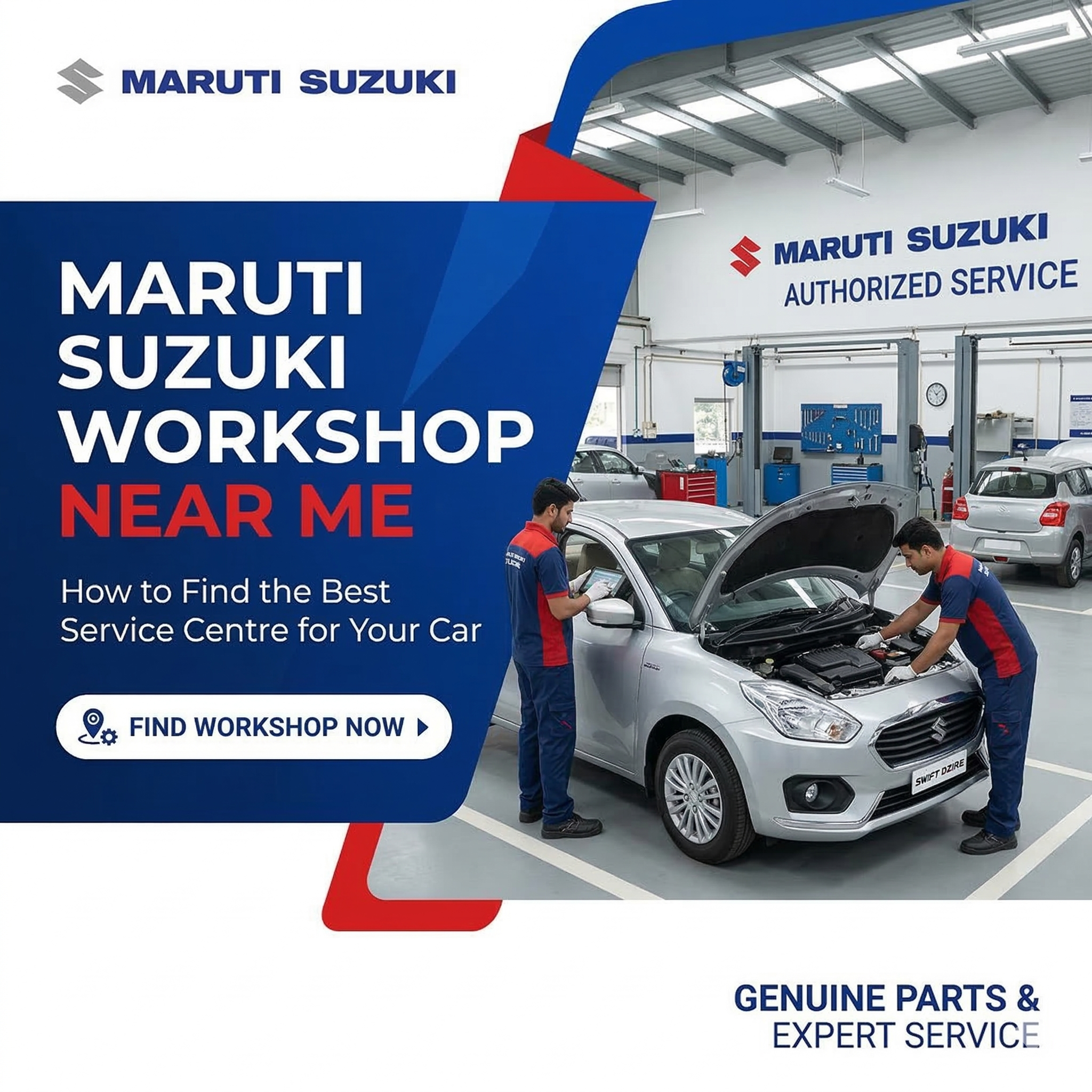 Maruti Suzuki Workshop Near Me: How to Find the Best Service Centre for Your Car