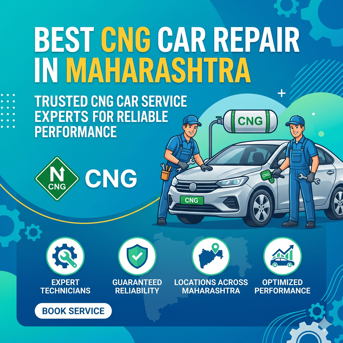 Best CNG Car Repair in Maharashtra – Trusted CNG Car Service Experts for Reliable Performance