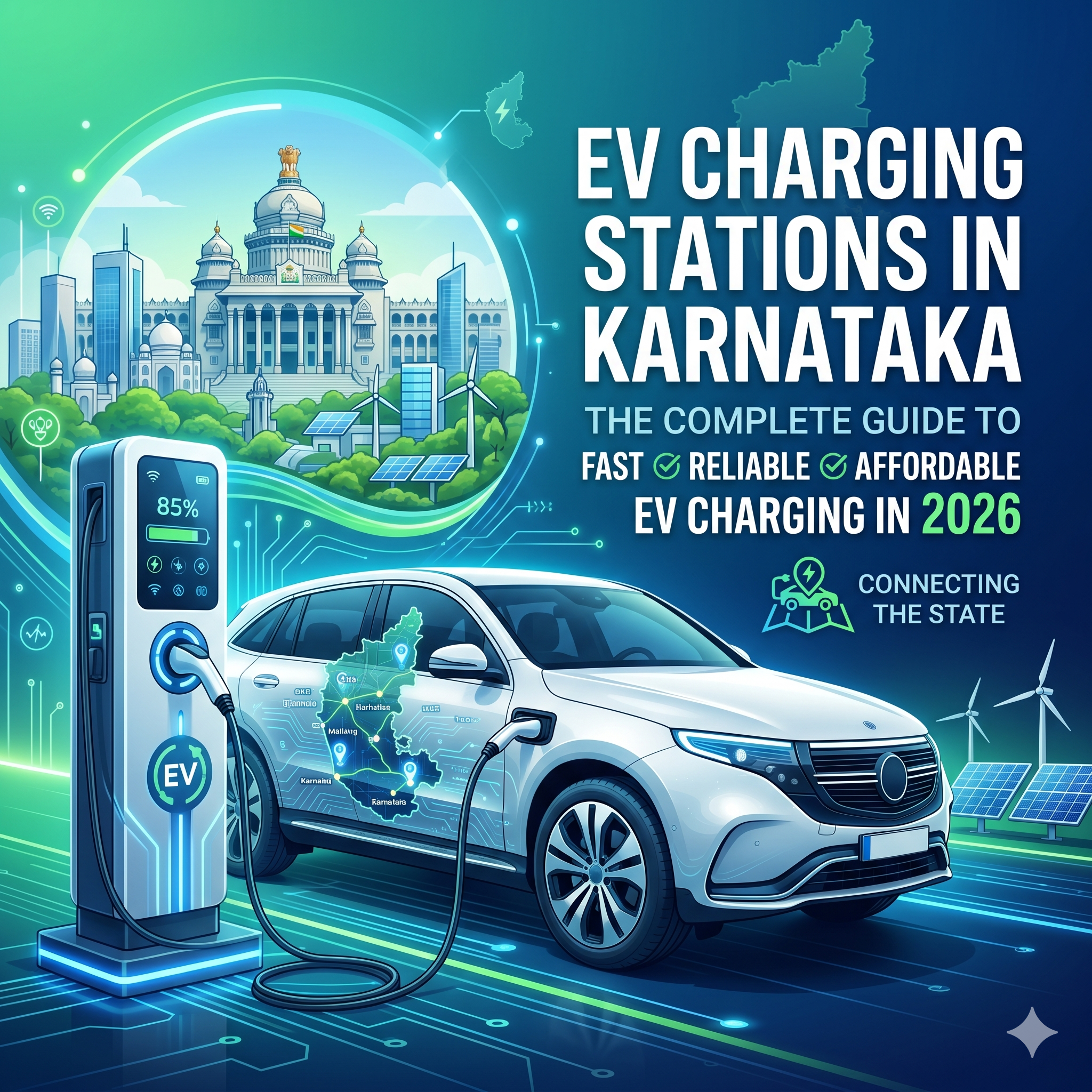 EV Charging Stations in Karnataka: The Complete Guide to Fast, Reliable &#038; Affordable EV Charging in 2026