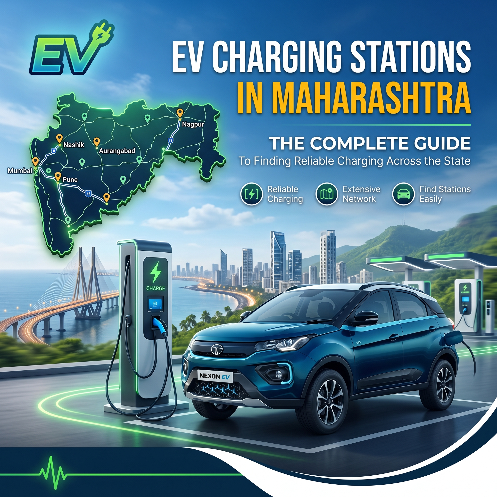EV Charging Stations in Maharashtra: The Complete Guide to Finding Reliable EV Charging Across the State