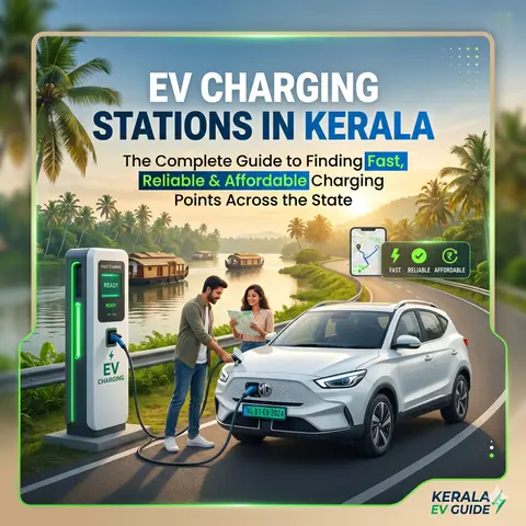 EV Charging Stations in Kerala: The Complete Guide to Finding Fast, Reliable &#038; Affordable Charging Points Across the State
