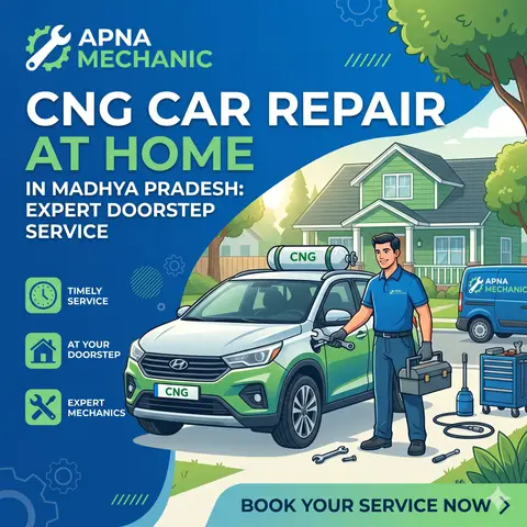 CNG Car Repair at Home in Madhya Pradesh: Expert Doorstep Service by Apna Mechanic