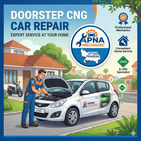 Doorstep CNG Car Repair in Uttar Pradesh: Expert Service at Your Home with Apna Mechanic