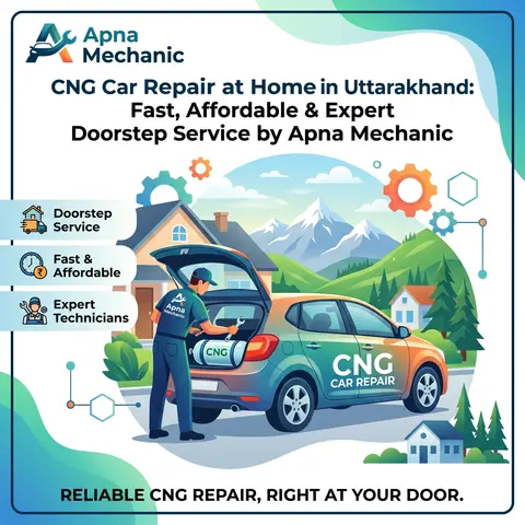 CNG Car Repair at Home in Uttarakhand: Fast, Affordable &#038; Expert Doorstep Service by Apna Mechanic