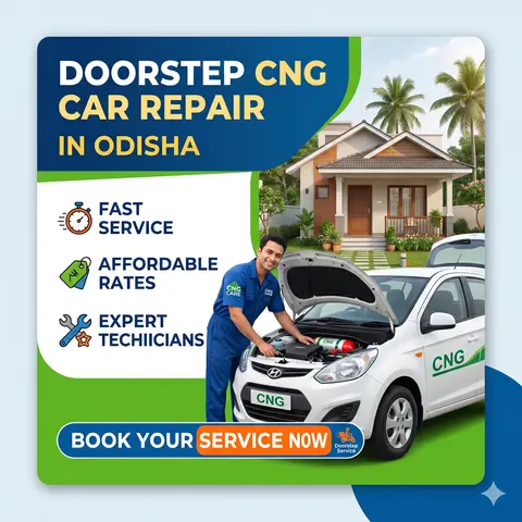 Doorstep CNG Car Repair in Odisha: Fast, Affordable &#038; Expert CNG Car Service at Your Home