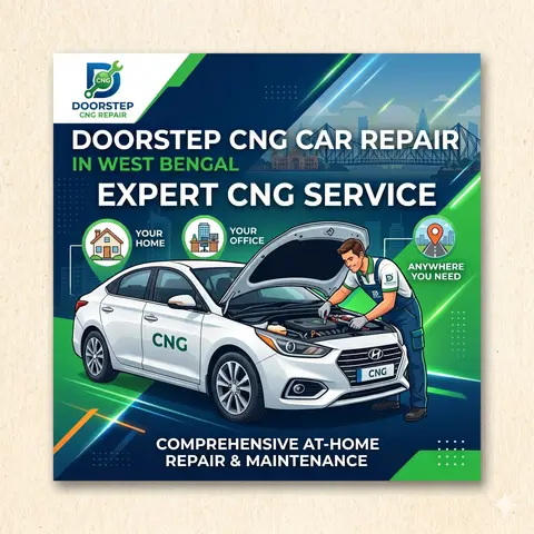 Doorstep CNG Car Repair in West Bengal: Expert CNG Service at Your Home, Office, or Anywhere You Need