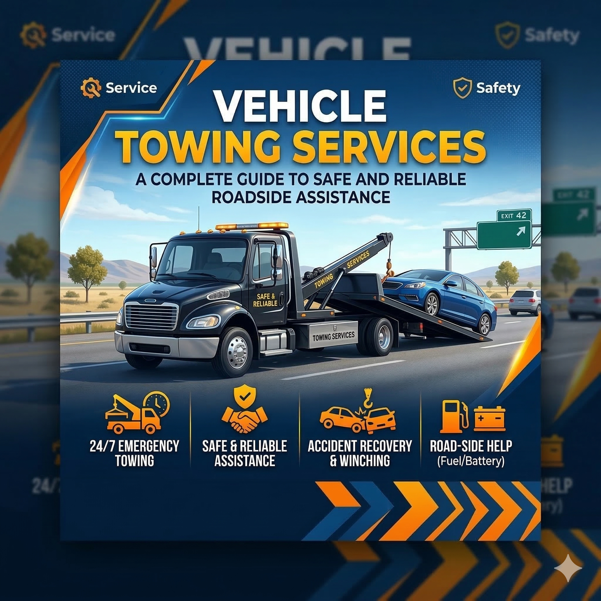 Vehicle Towing Services – A Complete Guide to Safe and Reliable Roadside Assistance